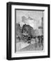 Oxford Street-Joseph Pennell-Framed Art Print