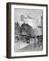 Oxford Street-Joseph Pennell-Framed Art Print