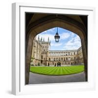 Oxford University College, Oxfordshire, England, United Kingdom, Europe-Matthew Williams-Ellis-Framed Photographic Print