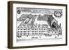 Oxford University - Exeter College-David Loggan-Framed Giclee Print