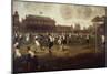 Oxford V. Cambridge at the Queen's Club, Early 1900S-null-Mounted Giclee Print