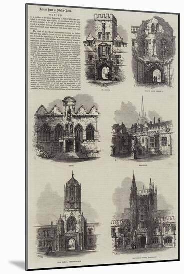 Oxford-Samuel Read-Mounted Giclee Print