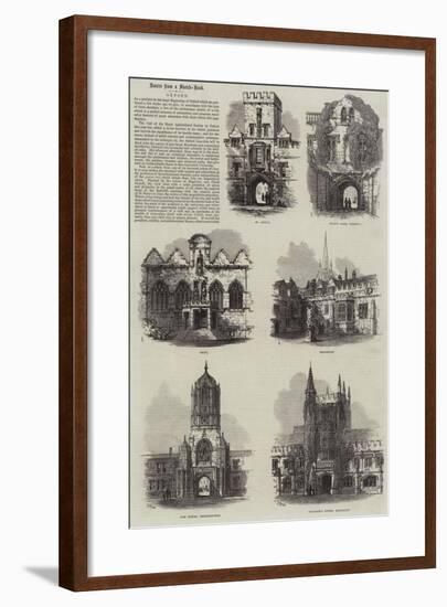 Oxford-Samuel Read-Framed Giclee Print