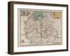 Oxfordshire and Berkshire-Christopher Saxton-Framed Giclee Print