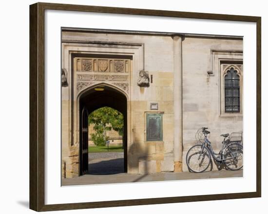 Oxfordshire, Oxford, High Street, Magdalin College, England-Jane Sweeney-Framed Photographic Print