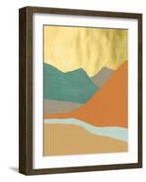 Oxidized Mesa III-Vanna Lam-Framed Art Print