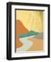 Oxidized Mesa IV-Vanna Lam-Framed Art Print