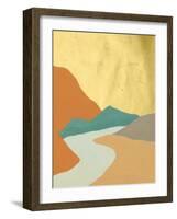 Oxidized Mesa IV-Vanna Lam-Framed Art Print