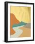 Oxidized Mesa IV-Vanna Lam-Framed Art Print