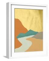 Oxidized Mesa IV-Vanna Lam-Framed Art Print