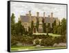 Oxley Manor, Staffordshire, Home of the Staveley-Hill Family, C1880-AF Lydon-Framed Stretched Canvas