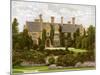 Oxley Manor, Staffordshire, Home of the Staveley-Hill Family, C1880-AF Lydon-Mounted Giclee Print
