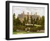 Oxley Manor, Staffordshire, Home of the Staveley-Hill Family, C1880-AF Lydon-Framed Giclee Print