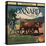 Oxnard Brand - Oxnard, California - Citrus Crate Label-Lantern Press-Stretched Canvas