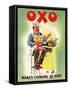 OXO, Chefs Cooking, UK, 1950-null-Framed Stretched Canvas