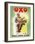 OXO, Chefs Cooking, UK, 1950-null-Framed Giclee Print