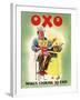 OXO, Chefs Cooking, UK, 1950-null-Framed Giclee Print