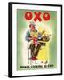 OXO, Chefs Cooking, UK, 1950-null-Framed Giclee Print