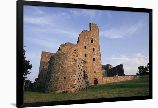 Oxwich Castle, Gower Pensinsula, West Glamorgan, Wales, United Kingdom-Julia Bayne-Framed Photographic Print