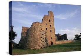 Oxwich Castle, Gower Pensinsula, West Glamorgan, Wales, United Kingdom-Julia Bayne-Stretched Canvas