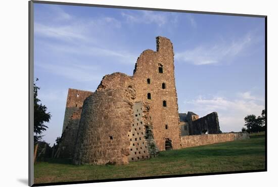 Oxwich Castle, Gower Pensinsula, West Glamorgan, Wales, United Kingdom-Julia Bayne-Mounted Photographic Print
