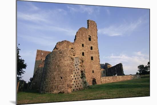 Oxwich Castle, Gower Pensinsula, West Glamorgan, Wales, United Kingdom-Julia Bayne-Mounted Photographic Print