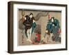 Oyone Magoshichi Taheiji-Utagawa Kuniyoshi-Framed Giclee Print