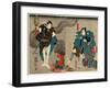 Oyone Magoshichi Taheiji-Utagawa Kuniyoshi-Framed Giclee Print