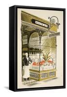 Oyster Bar-Eric Ravilious-Framed Stretched Canvas