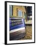 Oyster Boat Outside the Oyster Stores on the Seafront, Whitstable, Kent, England-David Hughes-Framed Photographic Print