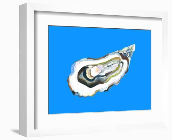 Oyster by the Sea Blue-Alice Straker-Framed Photographic Print