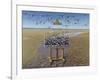 Oyster Catchers-Harro Maass-Framed Giclee Print