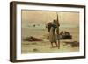 Oyster Catching, 1884-Pierre Celestin Billet-Framed Giclee Print