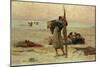 Oyster Catching, 1884-Pierre Celestin Billet-Mounted Giclee Print