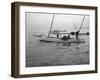 Oyster Dredging. C.1890-1910-William Henry Jackson-Framed Photographic Print