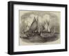 Oyster Dredging in Whitstable Bay-null-Framed Giclee Print