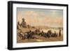 Oyster Fishers - Cleaning the Oysters after the Catch-Jacques Eugene Feyen-Framed Giclee Print