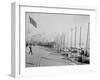 Oyster Luggers at the Levee, New Orleans-null-Framed Photo