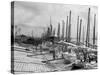 Oyster Luggers, New Orleans, La.-null-Stretched Canvas
