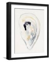 Oyster Shell Watercolor II-Victoria Barnes-Framed Art Print