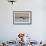 Oystercatcher Probing into the Sand for a Worm-null-Framed Photographic Print displayed on a wall