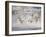 Oystercatchers in Flight over Breaking Surf, Norfolk, UK, December-Gary Smith-Framed Photographic Print