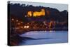 Oystermouth Castle, Mumbles, Swansea Wales, United Kingdom, Europe-Billy Stock-Stretched Canvas