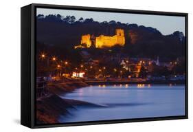 Oystermouth Castle, Mumbles, Swansea Wales, United Kingdom, Europe-Billy Stock-Framed Stretched Canvas