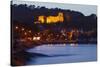 Oystermouth Castle, Mumbles, Swansea Wales, United Kingdom, Europe-Billy Stock-Stretched Canvas