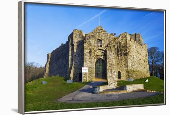 Oystermouth Castle, Mumbles, Swansea, Wales, United Kingdom, Europe-Billy-Framed Photographic Print