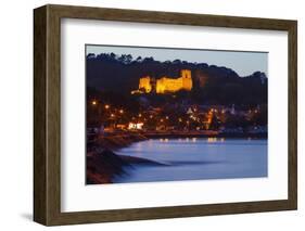 Oystermouth Castle, Mumbles, Swansea Wales, United Kingdom, Europe-Billy Stock-Framed Photographic Print