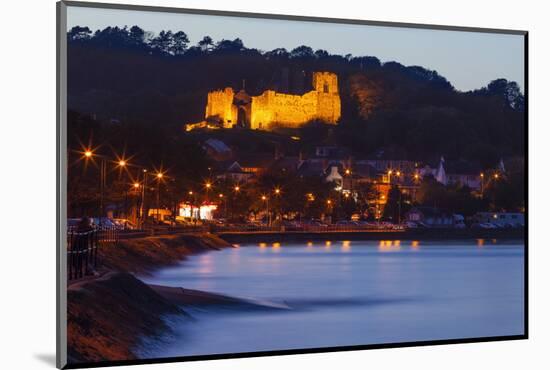 Oystermouth Castle, Mumbles, Swansea Wales, United Kingdom, Europe-Billy Stock-Mounted Photographic Print