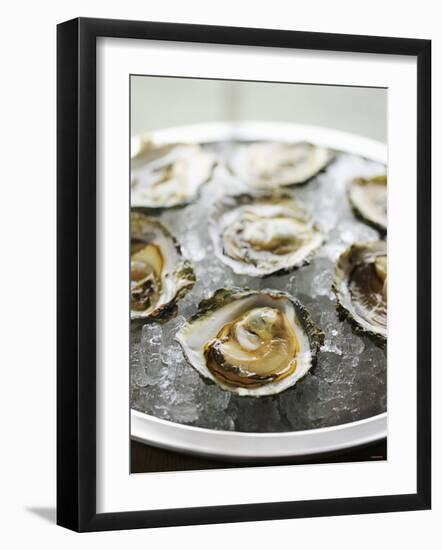 Oysters on Ice-Matilda Lindeblad-Framed Photographic Print