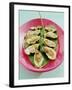 Oysters with Tomato Oil and Jalapeno (Chili Rings)-Alexander Van Berge-Framed Photographic Print